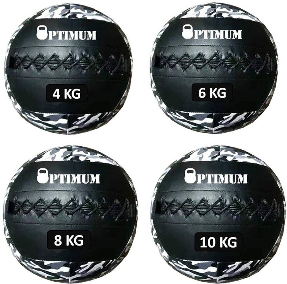 ΜΠΑΛΑ ΠΡΟΠΟΝΗΣΗΣ OPTIMUM WALL BALL CAMOUFLAGE (10 KG) OPTIMUM