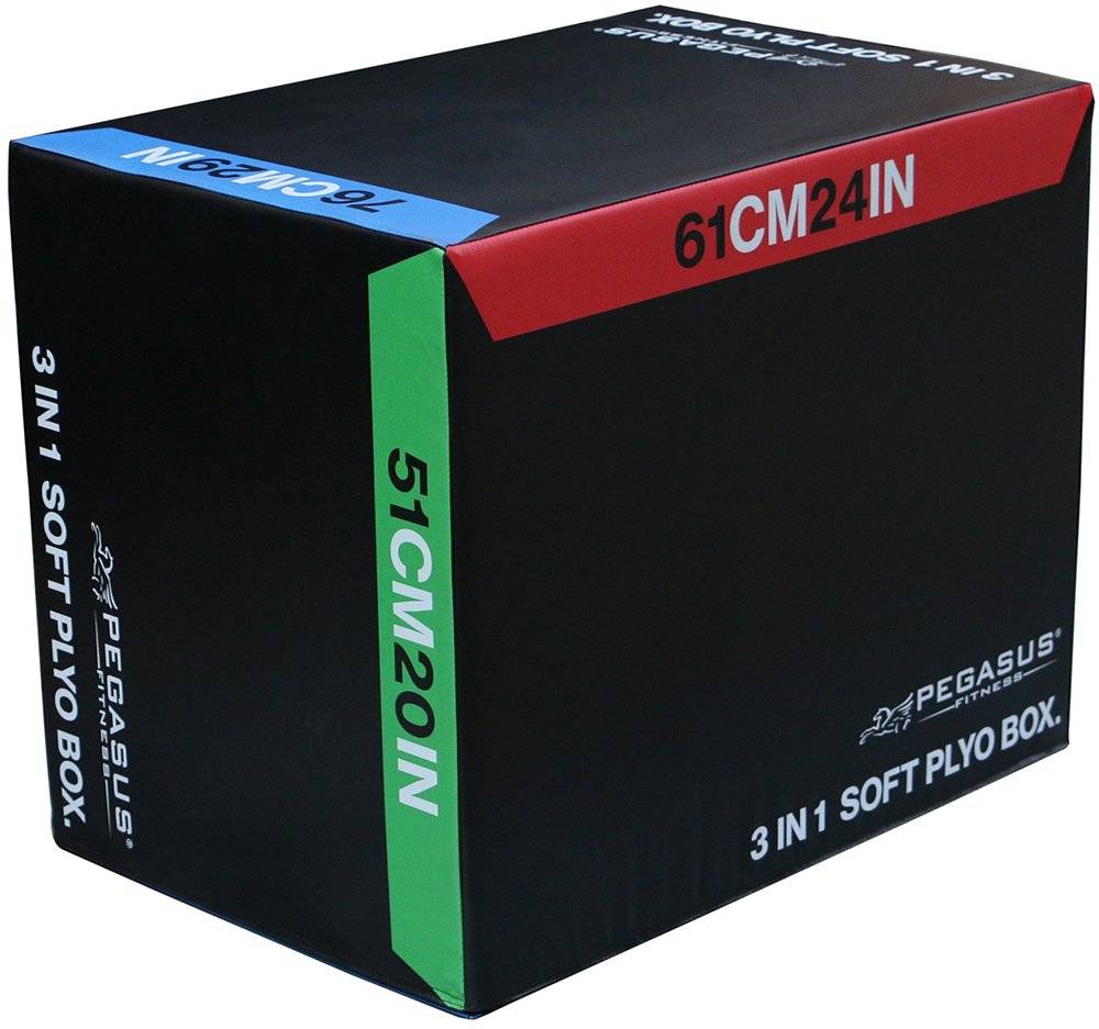 ΠΛΕΙΟΜΕΤΡΙΚΟ ΚΟΥΤΙ PEGASUS Β-0920 SOFT PLYO BOX ΜΑΥΡΟ (51 X 61 X 76 CM)