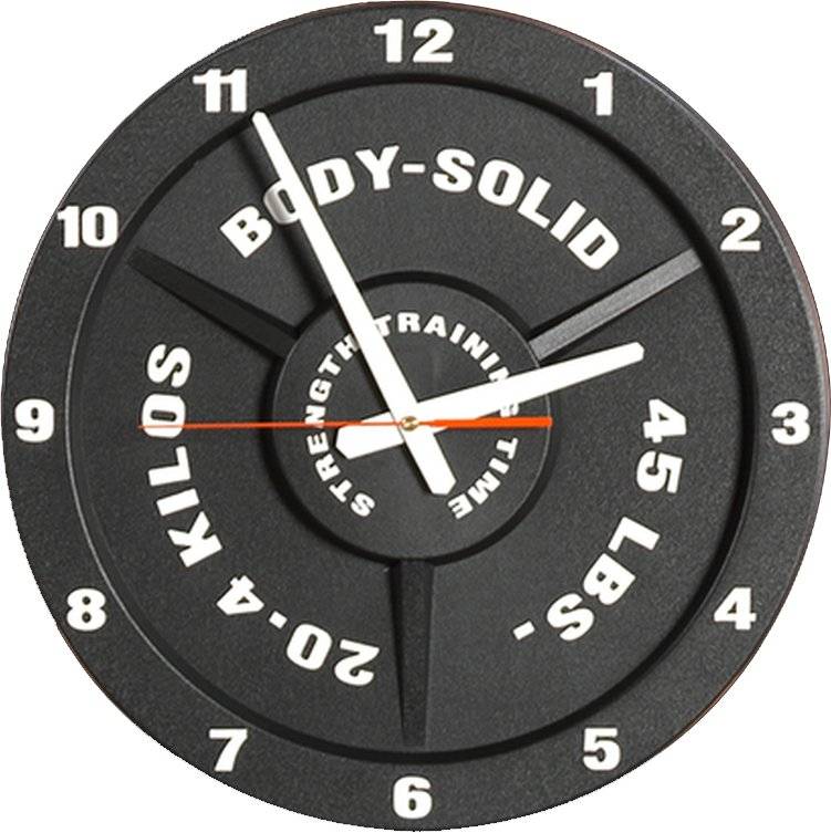 BODY-SOLID ΡΟΛΟΪ ΤΟΙΧΟΥ BODY-SOLID TIME CLOCK ΜΑΥΡΟ