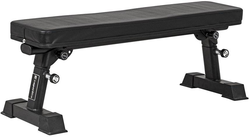 INSPORTLINE ΠΑΓΚΟΣ ΑΣΚΗΣΕΩΝ INSPORTLINE FB100 ADJUSTABLE FLAT BENCH ΜΑΥΡΟΣ