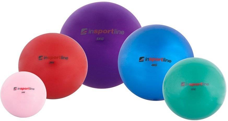 ΜΠΑΛΑ INSPORTLINE YOGA BALL ΠΡΑΣΙΝΗ (2 KG) INSPORTLINE