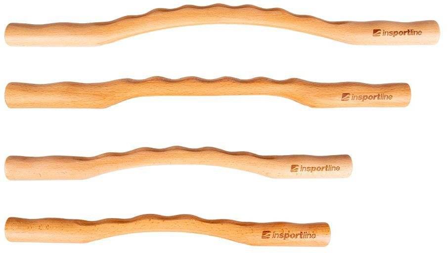 INSPORTLINE ΣΕΤ ΡΑΒΔΙΩΝ INSPORTLINE JAROSA WOODEN SCRAPING STICK SET (4 ΤΜΧ)