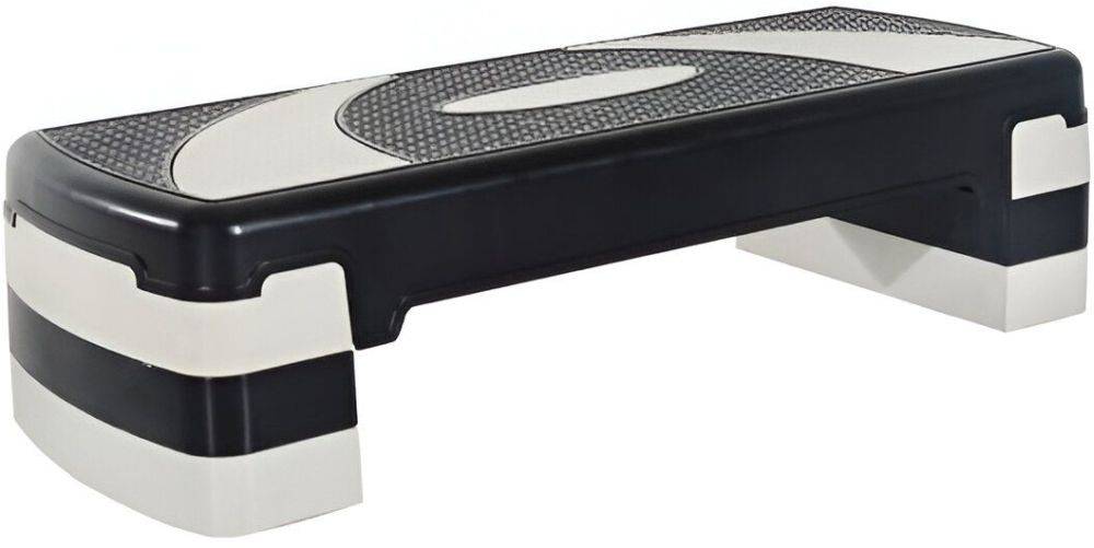 HOMCOM ΠΛΑΣΤΙΚΟ ΣΚΑΛΟΠΑΤΙ HOMCOM AEROBIC STEPPER ΜΑΥΡΟ