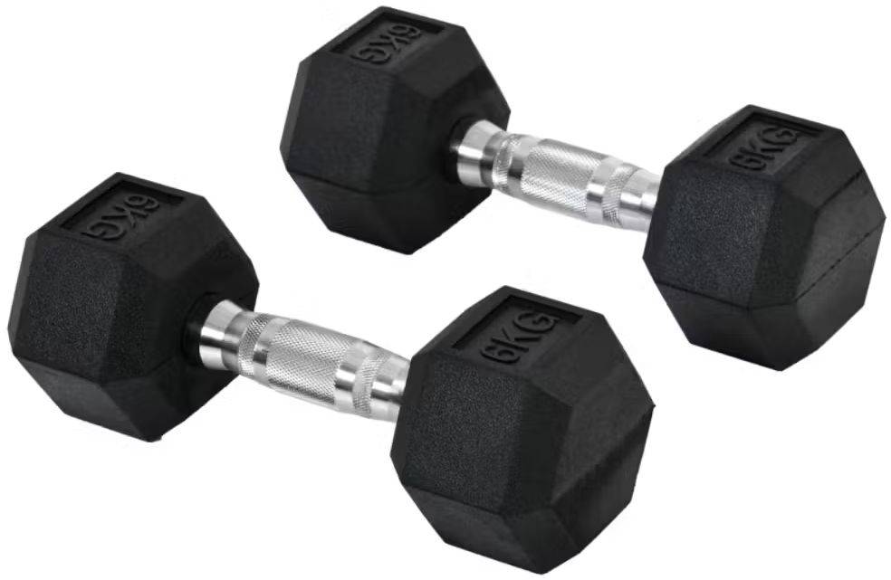 HOMCOM ΣΕΤ ΑΛΤΗΡΕΣ HOMCOM ΜΑΥΡΟΙ (2 Χ 6 KG)