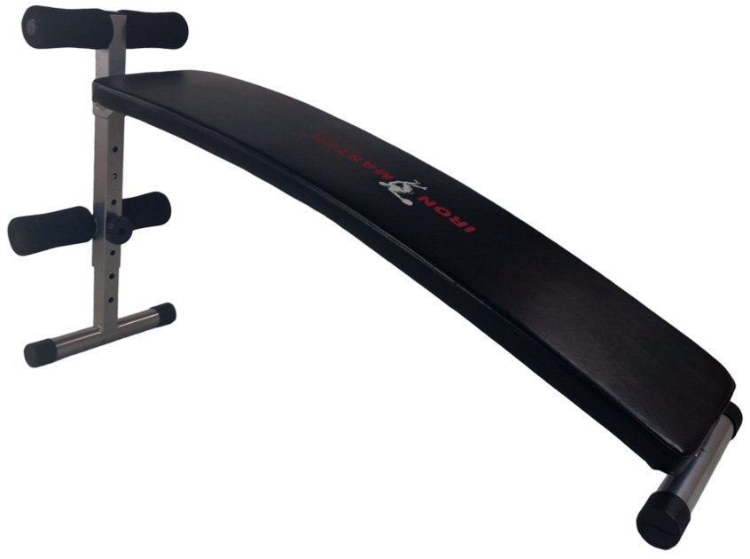 LIGA SPORT ΠΑΓΚΟΣ ΚΟΙΛΙΑΚΩΝ LIGASPORT AB BENCH ΜΑΥΡΟΣ (129 X 77 X 32 CM)