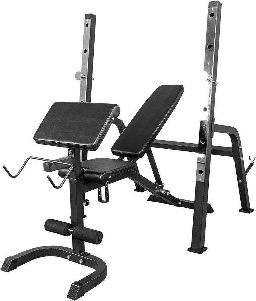 GORILLA SPORTS ΠΑΓΚΟΣ ΜΕ ΟΡΘΟΣΤΑΤΕΣ GORILLA SPORTS WEIGHT BENCH