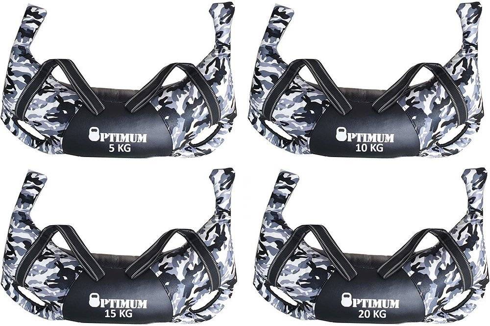 ΣΕΤ ΣΑΚΙΔΙΑ ΠΡΟΠΟΝΗΣΗΣ OPTIMUM BULGARIAN BAG CAMOUFLAGE ΣΑΚΙΔΙΟ ΠΡΟΠΟΝΗΣΗΣ 4 ΤΜΧ (5/10/15/20 KG) OPTIMUM