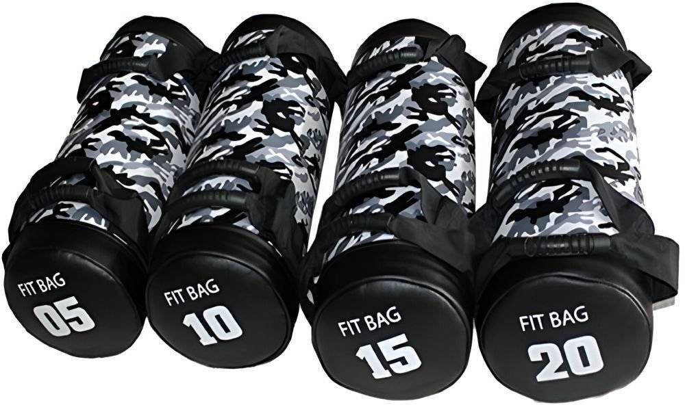 ΣΕΤ ΣΑΚΙΔΙΩΝ ΠΡΟΠΟΝΗΣΗΣ OPTIMUM POWER BAG CAMOUFLAGE 4 ΤΜΧ (5/10/15/20 KG) OPTIMUM