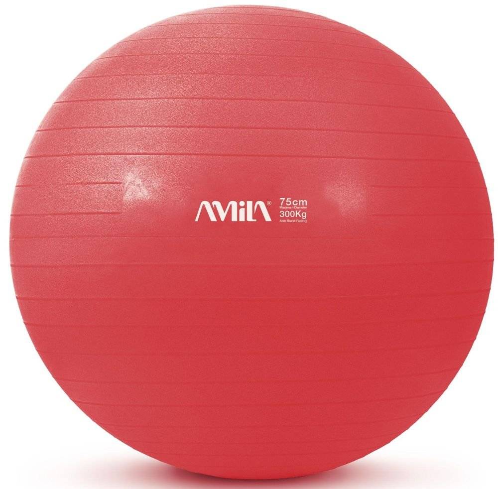 ΜΠΑΛΑ AMILA GYMBALL ΚΟΚΚΙΝΗ (75 CM)