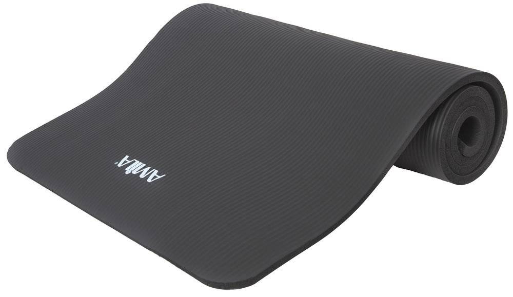 ΣΤΡΩΜΑ ΓΥΜΝΑΣΤΙΚΗΣ AMILA NBR MAT ΜΑΥΡΟ (183 X 60 X 1.5 CM) AMILA