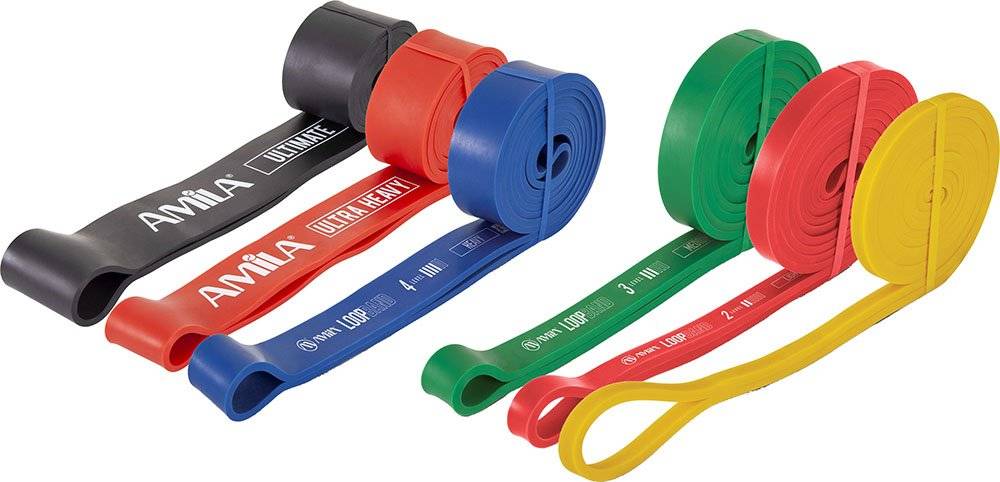ΛΑΣΤΙΧΟ ΑΝΤΙΣΤΑΣΗΣ AMILA LOOPBAND ULTRA LIGHT ΚΙΤΡΙΝΟ (ΠΟΛΥ ΜΑΛΑΚΟ)