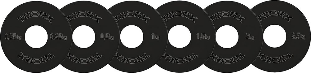 ΔΙΣΚΟΣ TOORX FRACTIONAL STEEL WEIGHT PLATE CDM-1 (1 KG)
