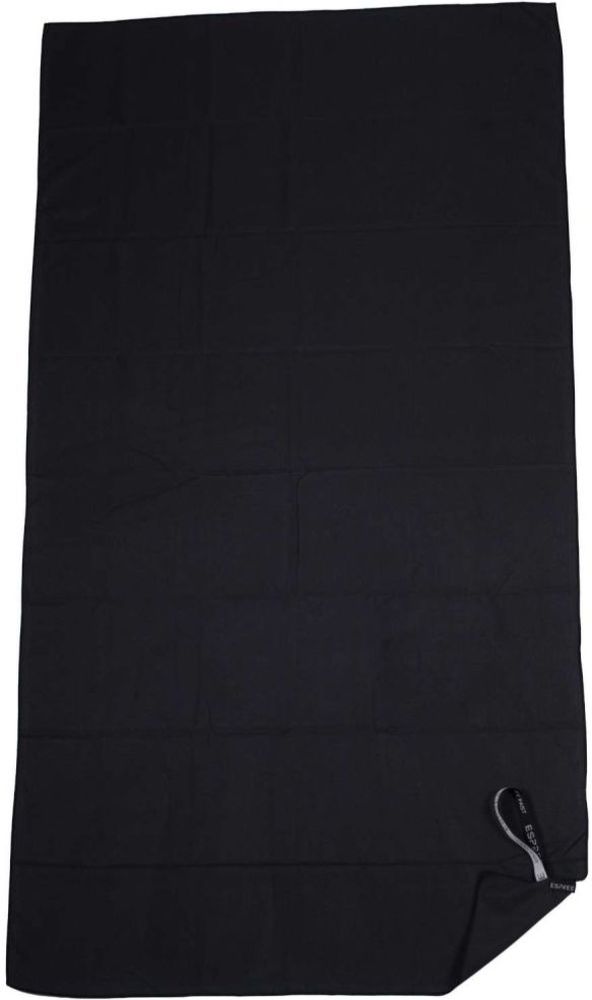 ΠΕΤΣΕΤΑ MICROFIBER ESPREE FAST DRY SOLID BLACK (50 X 100 CM) ESPREE