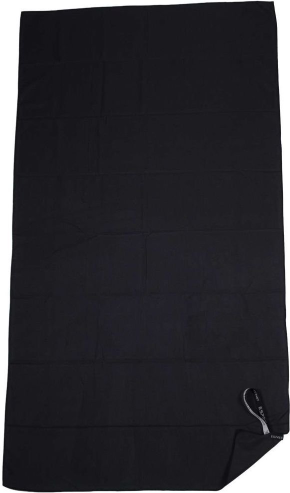 ESPREE ΠΕΤΣΕΤΑ MICROFIBER ESPREE FAST DRY SOLID BLACK (75 X 150 CM)