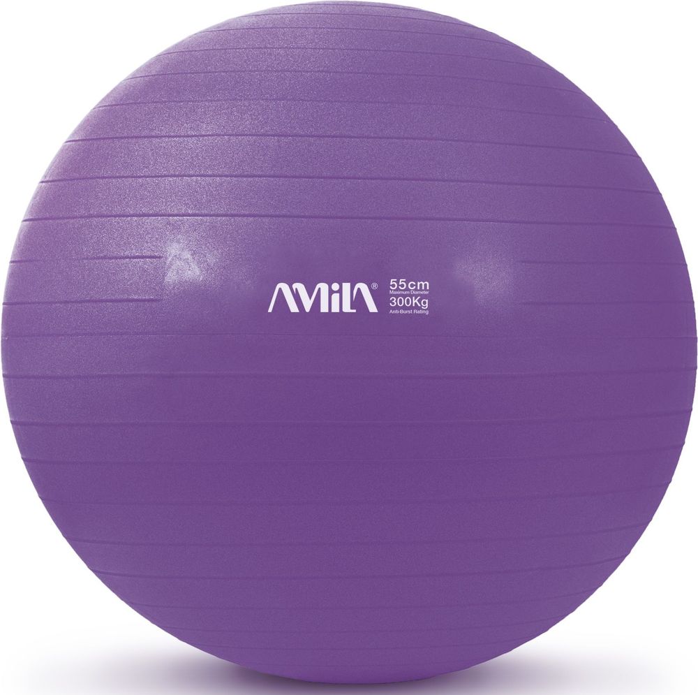 ΜΠΑΛΑ ΓΥΜΝΑΣΤΙΚΗΣ AMILA GYMBALL ΜΩΒ 55 CM (BULK) AMILA