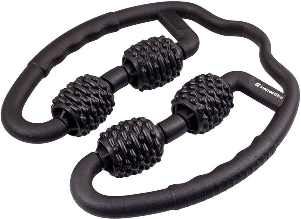 MASSAGE ROLLER INSPORTLINE VOBAX TRIGGER POINT PRESSURE ΜΑΥΡΟ