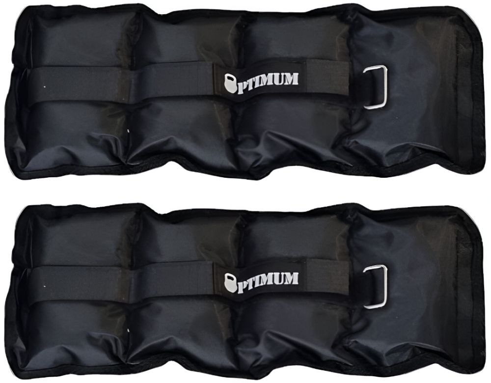 ΒΑΡΗ ΑΚΡΩΝ OPTIMUM CX-AW1113 ΜΑΥΡΑ (2 X 1 KG) AMILA