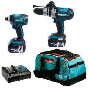  MAKITA   BHP454 +   BTD146 + 2   18V