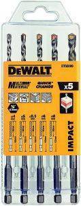  5  DEWALT  IMPACT   4-8MM DT60099