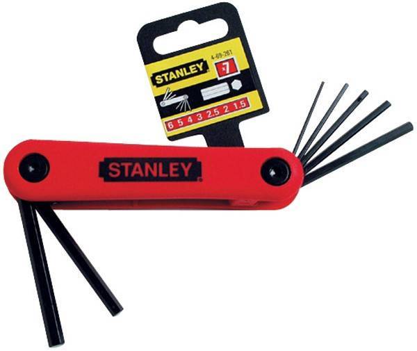 STANLEY ΣΟΥΓΙΑΣ ALLEN 7 ΤΕΜ. 1.5-6ΜΜ (4-69-261) STANLEY