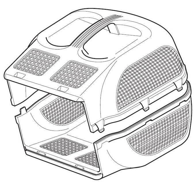 MAKITA ΚΑΔΟΣ ΣΥΛΛΟΓΗΣ MAKITA ΓΙΑ ΜΗΧΑΝΗ ΓΚΑΖΟΝ ELM3700