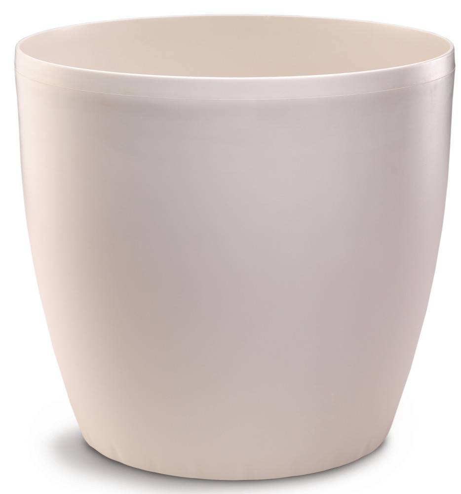 PLASTONA ΚΑΣΠΩ ROTO ΛΕΥΚΟ ΜΑΤ ΜΕ ΡΟΔΕΣ (Φ43 CM)