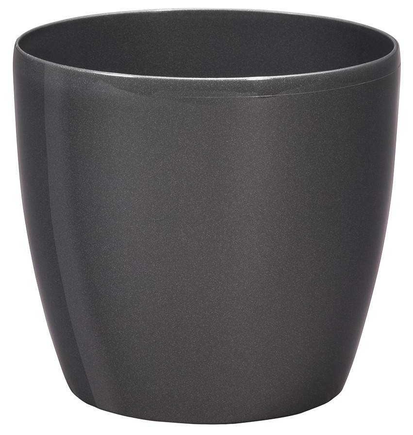 PLUS4U COLLECTION ΚΑΣΠΩ ROTO BRILLANTE ΑΝΘΡΑΚΙ ΓΥΑΛΙΣΤΕΡΟ (Φ28 CM)