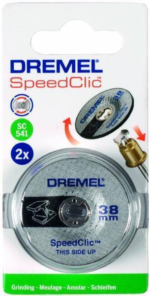 DREMEL ΔΙΣΚΟΣ ΛΕΙΑΝΣΗΣ ΜΕΤΑΛΛΟΥ DREMEL SC541 38MM SPEEDCLIC 2615S541JA