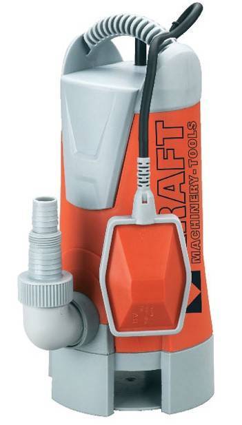 ΗΛΕΚΤΡΙΚH ΥΠΟΒΡYΧΙΑ ΑΝΤΛIΑ ΑΚΑΘΑΡΤΩΝ ΥΔAΤΩΝ KRAFT SPD1000 1000W (43593) KRAFT