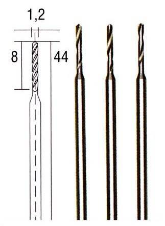 PROXXON ΤΡΥΠΑΝΑΚΙΑ PROXXON HSS 1.2MM 3 ΤΜΧ. (2885600)