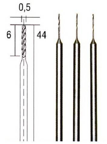 ΤΡΥΠΑΝΑΚΙΑ PROXXON HSS 0.5MM 3 ΤΜΧ. (2886450)
