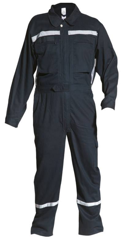 ECO-PRO ΟΛΟΣΩΜΗ ΦΟΡΜΑ ΕΡΓΑΣΙΑΣ ΜΠΛΕ 100% ΒΑΜΒΑΚΙ OL-233-R (ΑΝΤΑΝΑΚΛΑΣΤΙΚΕΣ ΤΑΙΝΙΕΣ) (L)