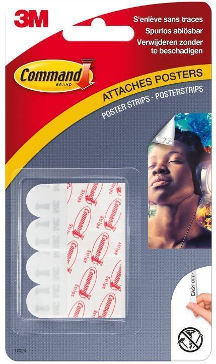 3M ΤΑΙΝΙΕΣ ΓΙΑ ΑΦΙΣΕΣ COMMAND 3M (17024)