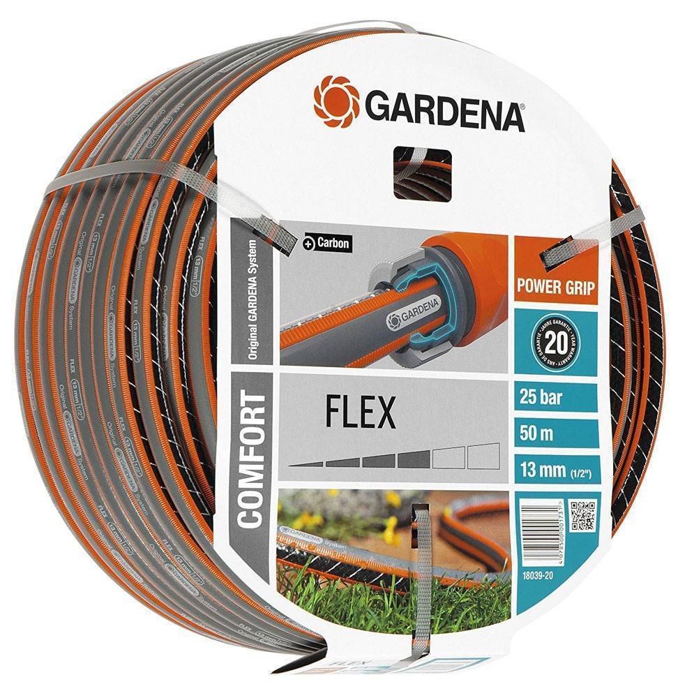 ΛΑΣΤΙΧΟ GARDENA FLEX COMFORT 13 MM (1/2") - 50M (18039-20) GARDENA