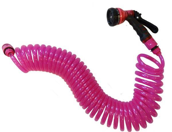 ΣΕΤ ΣΠΙΡΑΛ ΛΑΣΤΙΧΟ HOME-CAMP HCGH 3400 ΦΟΥΞΙΑ 10M