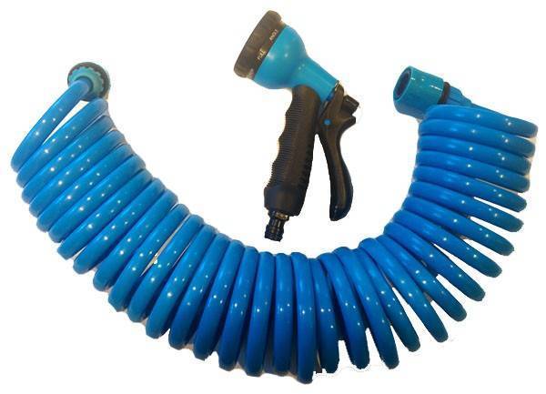 ΣΕΤ ΣΠΙΡΑΛ ΛΑΣΤΙΧΟ HOME-CAMP HCGH 3424 ΜΠΛΕ 15M