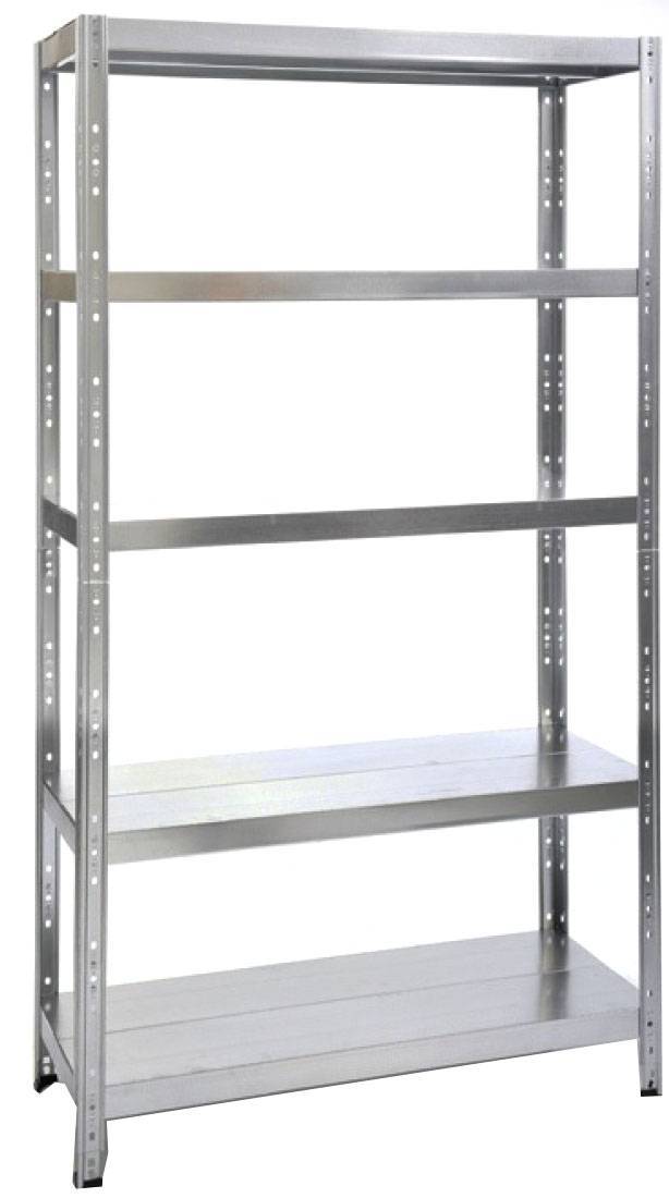 ΜΕΤΑΛΛΙΚΗ ΡΑΦΙΕΡΑ BULLE ΓΑΛΒΑΝΙΖΕ ΜΕ 5 ΡΑΦΙΑ 610403 (120 X 50 X 200 )