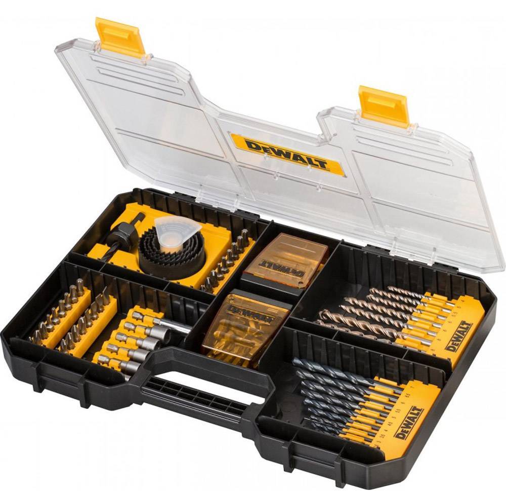 ΣΕΤ 100 ΤΕΜ DEWALT ΤΡΥΠΑΝΙΑ ΜΥΤΕΣ ΚΑΣΕΤΙΝΑ DT71569 DEWALT