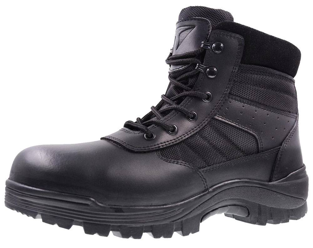 ΜΠΟΤΑΚΙ ΕΡΓΑΣΙΑΣ S3 ΔΕΡΜΑ/MESH MILWAUKEE ΜΑΥΡΟ (BPP508)-41 BORMANN