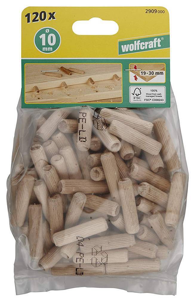 ΣΕΤ ΚΑΒΙΛΙΕΣ WOLFCRAFT ΟΞΙΑΣ 10X40MM - 120 ΤΕΜ. 2909000