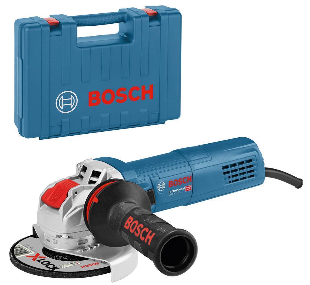 ΓΩΝΙΑΚΟΣ ΗΛΕΚΤΡΙΚΟΣ ΤΡΟΧΟΣ BOSCH PRO GWX 9-115 S 900W (06017B1000) BOSCH