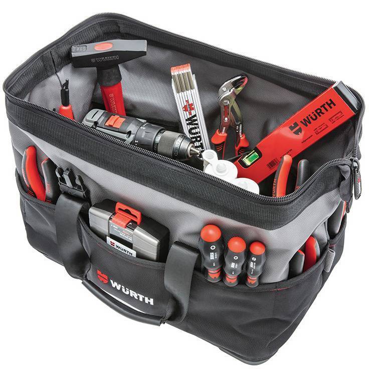 ΥΦΑΣΜΑΤΙΝΗ ΤΣΑΝΤΑ ΜΕ ΑΝΘΕΚΤΙΚΟ ΠΑΤΟ WURTH 440Χ250Χ340 (0715930223) WURTH