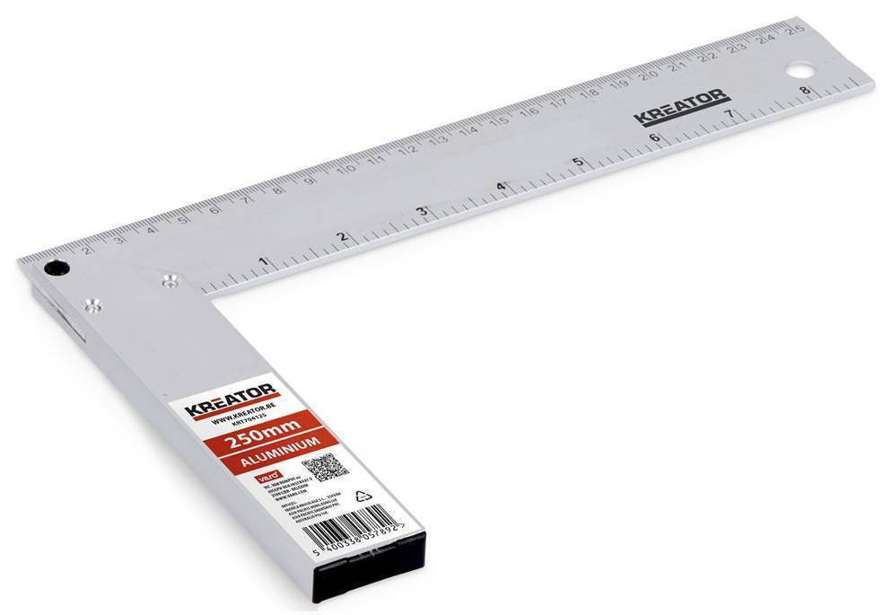 ΓΩΝΙΑ ΜΑΡΑΓΚΟΥ ΑΛΟΥΜΙΝΙΟΥ 250MM KREATOR (6687892)