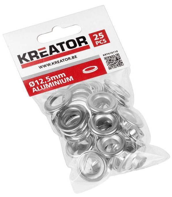 ΠΟΝΤΟΥΖΙΑ KREATOR 12,5MM ΣΕΤ 25ΤΕΜ. KRT616110 (6680151)
