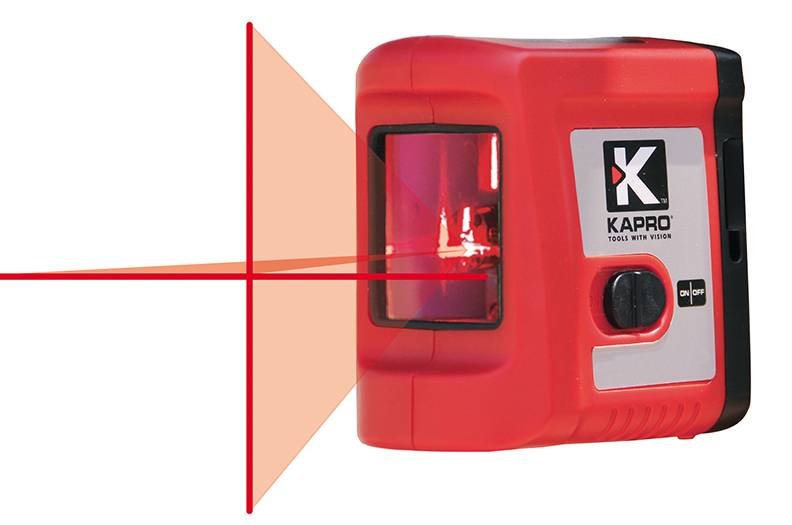 ΑΛΦΑΔΙ LASER ΣΤΑΥΡΟΥ KAPRO MOD.862 ΚΟΚΚΙΝΗΣ ΔΕΣΜΗΣ 20M 90° 633110 KAPRO