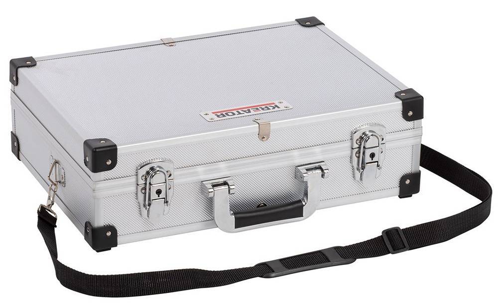 ΕΡΓΑΛΕΙΟΘΗΚΗ ΑΛΟΥΜΙΝΙΟΥ KREATOR 42X12.5X30CM ΑΣΗΜΙ KRT640101S (6670418) KREATOR