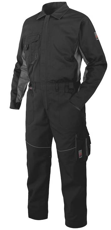WURTH ΦΟΡΜΑ ΕΡΓΑΣΙΑΣ ΟΛΟΣΩΜΗ STARLINE WURTH ΜΑΥΡΟ - ΓΚΡΙ (M405087003) (XL)