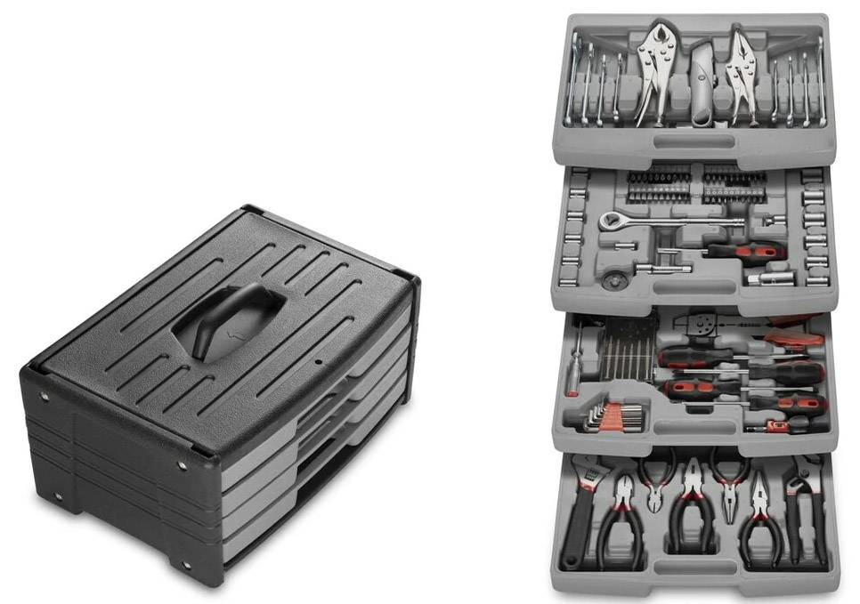 ΕΡΓΑΛΕΙΟΘΗΚΗ WOLFGANG ΜΕ 4 ΣΥΡΤΑΡΙΑ 105 ΤΜΧ 8719831794379 WOLFGANG