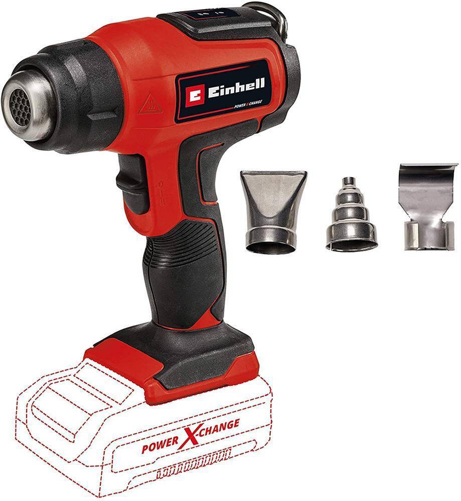ΠΙΣΤΟΛΙ ΘΕΡΜΟΥ ΑΕΡΑ ΜΠΑΤΑΡΙΑΣ EINHELL TE-HA 18 LI SOLO 4520500 EINHELL