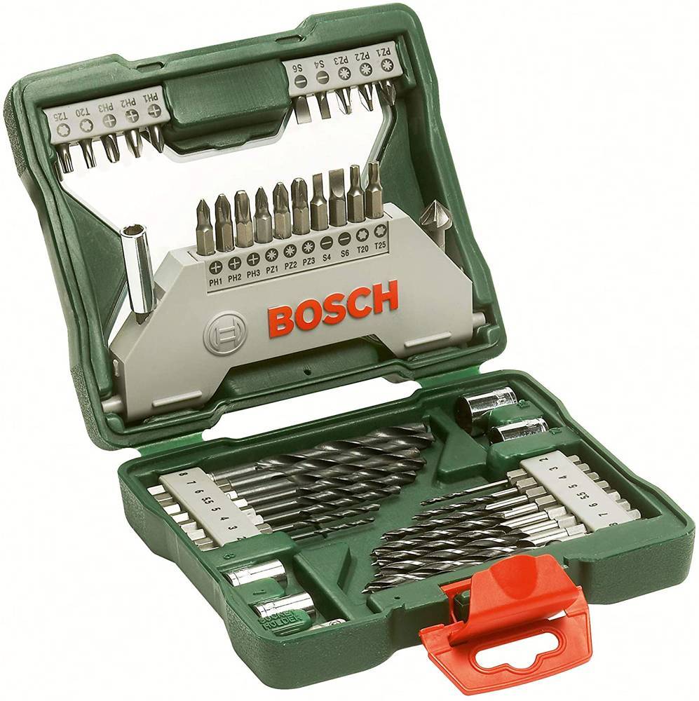 BOSCH ΣΕΤ 43 ΤΕΜΑΧΙΩΝ ΜΥΤΕΣ + ΤΡΥΠΑΝΙΑ + ΚΑΡΥΔΑΚΙΑ BOSCH X-LINE 2607019613